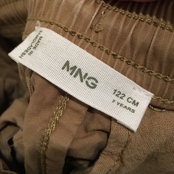 MANGOKIDS Elastic-Waist Straight Pants 7 - Picture 10 of 10